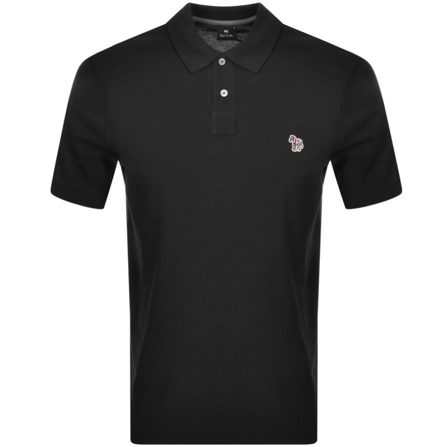 Alternative Image for ProductPS By Paul Smith Regular Polo T Shirt Black1